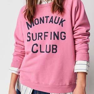 Free People Retrobrand Surf Club Pullover